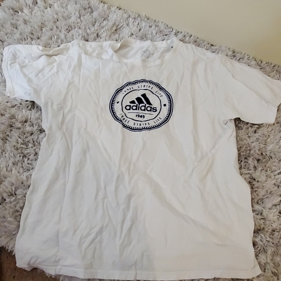 Adidas White Tee Shirt - Picture 2 of 5